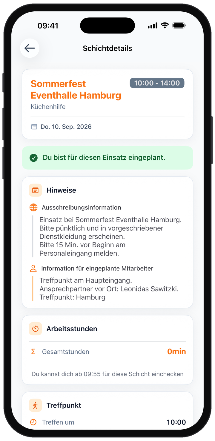 Alles Wichtige, bevor es losgeht.